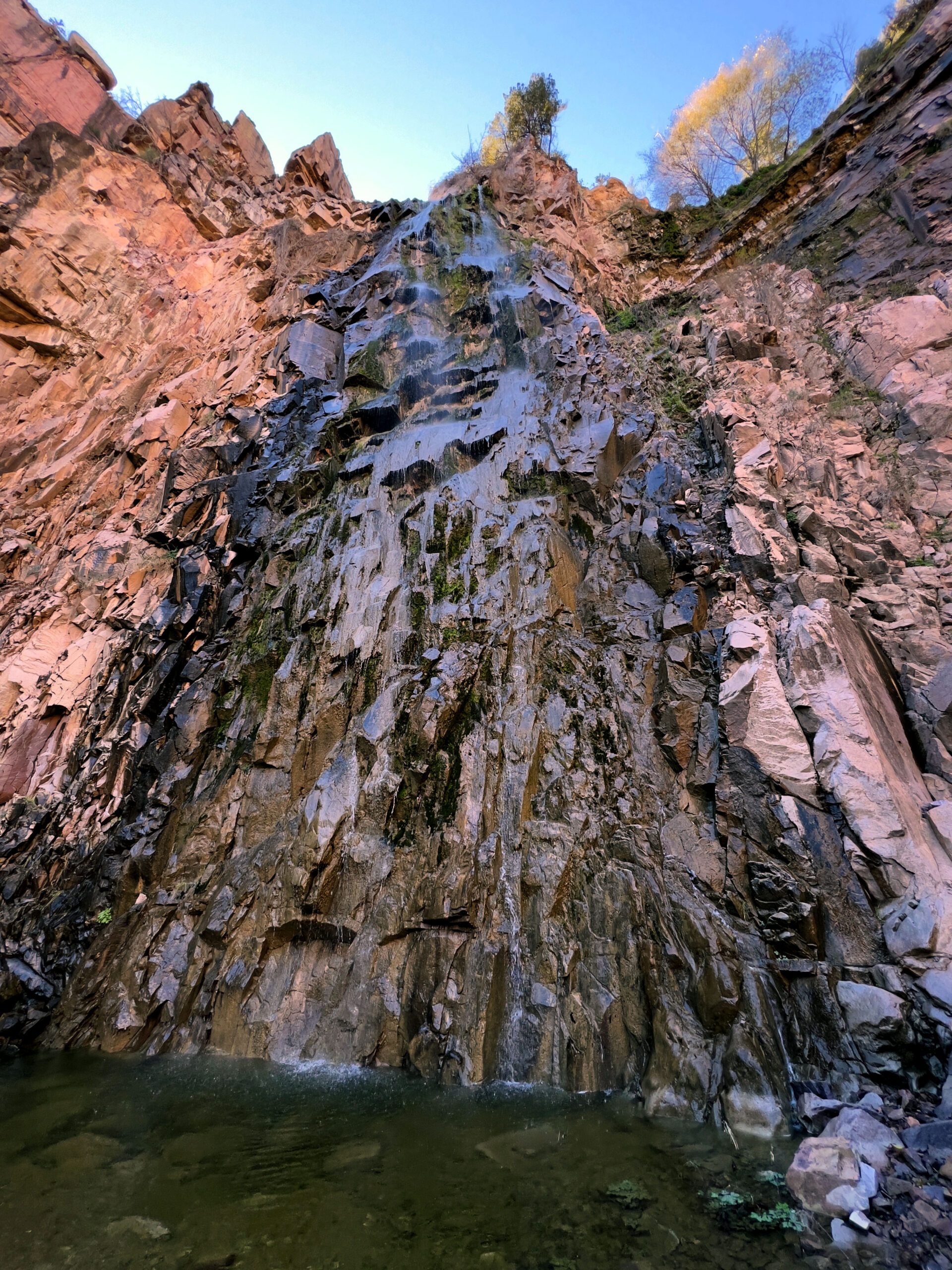 Trek to Reavis Falls in the Superstition Wilderness, Arizona